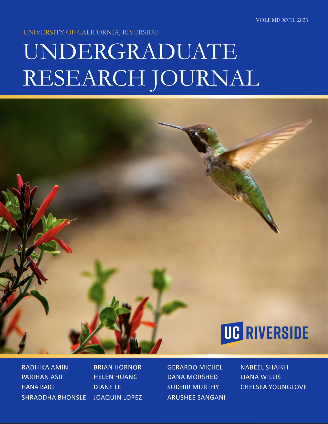 UC Riverside Undergraduate Research Journal